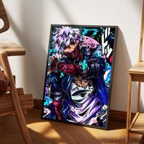 Boku No Hero Academia Aizawa Shouta Dabi Self-adhesive Art Poster Whitepaper Prints Posters Artwork Aesthetic Art Wall Painting 21cm×30cm NoFrame