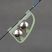 5 vnt./partija Švytinti šviesa Dvigubi varpeliai Klipsas Naktinės žvejybos įrankiai Meškerės kibimo signalizatorius Nešiojamas Greitas Pesca Žvejybos reikmenų priedai 5Pcs