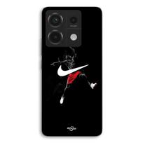 Phone case - MANIACASE - Xiaomi Redmi Note 13 Pro 5G - Silicone TPU - Soft - Nike Jordan logo