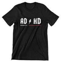 AC DC marškinėliai  Juokingi AD HD Kelias į pragarą S black