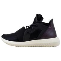Adidas Tubular Defiant Core Black Women's Sneakers S75896 38 juoda balta spalva