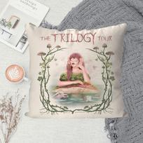 1PC Melanie Martinez Album Pillow Case Hot Game Sofa Decorative Home Double-sided Printing Short Plush Cute Cushion Cover 16x16Inch