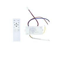 DC Inverter Oscillating Fan Light with Remote Control Featuring 6 Speed Options and Stepless Dimming Driver for Improved Airflow