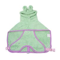 Pet Quick-Dry Bathrobe: Super Absorbent Hooded Robe For Dog &  (Bath Use) XS