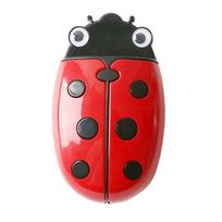 Magnetic Storage Box Ladybugs Whiteboard Pen Organizer Kitchen Container For Whiteboard School Office Supplies raudona