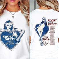 26 Sabrina Carpenter Short n' Sweet Tour T-Shirts All Size S-5XL Gift For Fans Unisex T-Shirt M