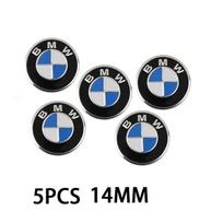 11/14mm Automobilio Nuotolinio Raktų Pakabuko Emblema Ženklelis Radijo Mygtukas Lipdukas BMW F10 E90 F20 E46 E60 E70 E39 E36 E87 X7 E92 E91 E28 X3 G11