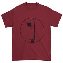 Men's Bauhaus Spirit on Cardinal Tee T-shirt Medium Cardinal 4XL