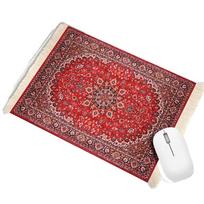 Rubber Base Persian Mouse Pad with Tassel Gaming Mouse Pads Pet Pad Desk Mat  Gaming Setup style14