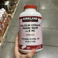 Kirkland Signature Kalcio Citratas Magnis Cinkas 1 586,2 mg x 500 tablečių