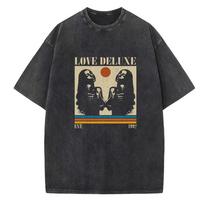 Sade Love Deluxe Shirts Vintage Harajuku Printing Summer Fans Gift Unisex O-Neck Short Sleeve Casual Cotton T-Shirts S įvairiaspalvis