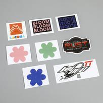 Cheap Strong Adhesive Waterproof Promotional Custom Stickers Logo 1