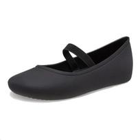 (WMNS) Crocs Brooklyn Flat 'Black' Women's 209429-001 EU 33-34