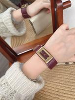 Watch Ankola Red Belt Watch Women'S Light Luxury Design Sense White Quartz Women'S Watch