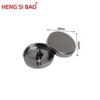 Factory Stock Luxury Zinc Alloy Upholstery Sofa Buckle Furniture Decorative Hardware Hot Sale Single hole