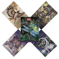 Spirit Of The Animals Oracle Cards A 52 Tarot English Visions Divination Edition Deck Borad Playing Games