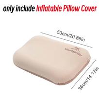 Portable Ergonomic Camping Compressible Thickened Self Inflating Foldable High Rebound 3D Neck Protect Travel