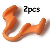2 vnt. Mini prietaisas nuo knarkimo Silikoninis elastingas nosies spaustukas Anti-Snoring reikmenys Knarkimo prevencijai Geras miegas