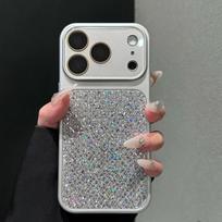 Applicable to iPhone17PROMAX mobile phone case luxury glitter diamond large window Apple 16/15 anti-drop women's cover iPhone17PROMAX