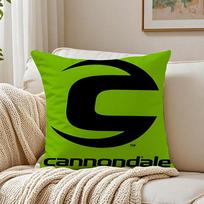 Cannondale Luxury Brand C-C-Cannondaless Cushion Cover Linen Pillowcase Soft For Sofa Bed Home Room Decor Peach skin 18*18(CM)-1Pcs