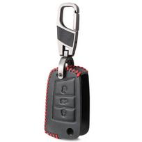 Odinis automobilio rakto dėklas-dangtelis VW Polo Golf 7 Tiguan Skoda Octavia Kodiaq