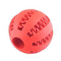 New Durable and engaging high-energy tough bone dog chew toy for aggressive chewers - Promotes long-lasting interactive play - K 8cm raudona