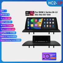 Hizpo 10.25 AI Carplay Android 13 Autoradio For BMW 1 Series E81 E82 E87 E88 CCC CIC No screen multimedia 2din Car radio GPS Stereo Intelligent RDS HC2 2G 32G