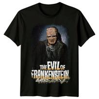 The Evil of Frankenstein (1964) Movie Poster Inspired T-Shirt Retro Tee Unisex L