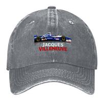 2026 Jacques Villeneuve - Williams FW18 - Didelio Rašto Beisbolo Kepuraitė Prabangi Vyriška Kepurė Trucker Kepurė Vintažinė Beisbolo Kepurė Vyrams Moterims gray