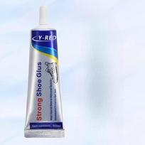 Stiprūs batų klijai - Skaidrūs lankstaus plastiko medžiagos klijai, Tubelinis greitai džiūstantis batų fiksavimo sprendimas, Batų klijai 1pcs mėlyna