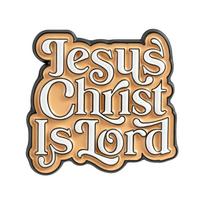 Jesus Christian-themed Enamel Pins Cartoon Listen to God Sheep Cross Brooches Lapel Badges Clothes God Faith Jewelry Gift