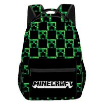 Minecraft Backpack Adults Kids Creeper Gamer School Bag Laptop Gaming Rucksack
