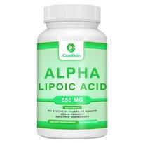 Coolkin's blend of capsules rich in alpha-lipoic acid offers liver protection, antioxidant benefits, and support for carbohydrate intake. 120