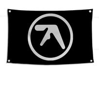 1pc Aphex Twin Richard D James Flag Flags And Banners Four Hole Flag Polyester Outdoor Decor Room Aesthetic 74x94cm(29x37in)