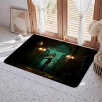 M Murder Drones Floor Mat Eco  Flannel Doormat Non Slip Odorless Indoor Floor Rug Soft Short Plush Home Mat 50x80cm