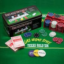 Poker Game Box 200 Chips with Mat and Cards Card Game