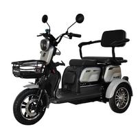 Elektrinis triratis motoroleris, BSKENDO4A, pilkas, surinktas, 500 W
