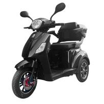 Elektrinis triratis motoroleris, BSMAGNUM3A, juodas, surinktas, 1000 W