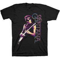 Men's Santana Classic Live Tee Slim Fit T-shirt X-Large Black XL