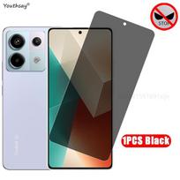 Privatumo ekrano apsauga Redmi note 13 Pro, Grūdintas stiklas, Anti-spy, Redmi note 13 Pro apsauginė plėvelė telefonui, Apsauganti nuo smalsių akių For RedmiNote 13 4G