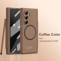 Stylus Pen For Magsafe Wireless Charging Case For Samsung Galaxy Z Flod 7 6 5 Magnetic Hinge Lens Full Protection Back Cover Z Fold 5 ruda