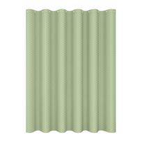 Waterproof Shower Curtain with Hexagon Pattern for Bathroom Use Mold Resistant Fabric Shower Curtain with Hooks Included for Shower Partition One Size