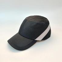 Lengvas Apsauginis Saugos Kepuraitė Šalmas Su Kvėpuojančiu Tinklelio Įdėklu Galvos Apsauga (Black,One Size) juoda