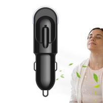 Auto Ionizer Car Air Purifier Portable Ionic Air Freshener Filter Car Air Purification Filters For Dust And Pet Odors Interior black lighter model