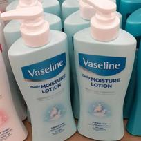 Vaseline Daily Moisture Body Lotion 450ml x 2 Packs One thing