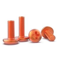 M2/3/4/5/6/8/10 Metric x Length 5 6 8 10 12 16-40mm Copper Cross Button Phillps Head Screw Bolt Electric Conduction M3x20mm-1pcs