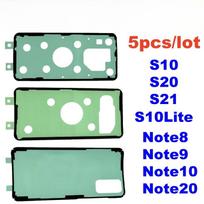5pcs Back Cover Sticker for SamSung Galaxy S10 S20 S21 Plus Ultra Note10 20 8 9 Battery Door Housing Adhesive Glue Tape 5x S8