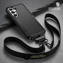 Phone Strap Lanyard Sport Armor Case for Samsung Galaxy S26 Ultra S25 FE S23 S24 Plus S22 S21 S20 Drop Protection Cover Galaxy S26 Ultra juoda