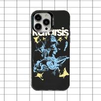 Katarsis Tavo akys Phone Case For iPhone 16,15,14,13,12,11,8,7,Pro,Max,Plus,Mini,XS,SE Anti Fall Black Matte Hard iPhone14pro