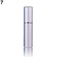 Monoceros 5 ml Kelioninis nešiojamas mini daugkartinio užpildymo kvepalų purškiklis tuščias stiklinis purškiamas buteliukas violetinė